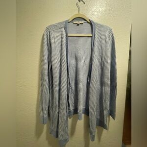 Striped Blue Women's Sweater